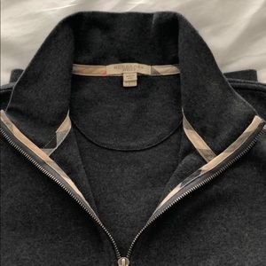 BURBERRY Brit Men’s Gray Pullover - Large